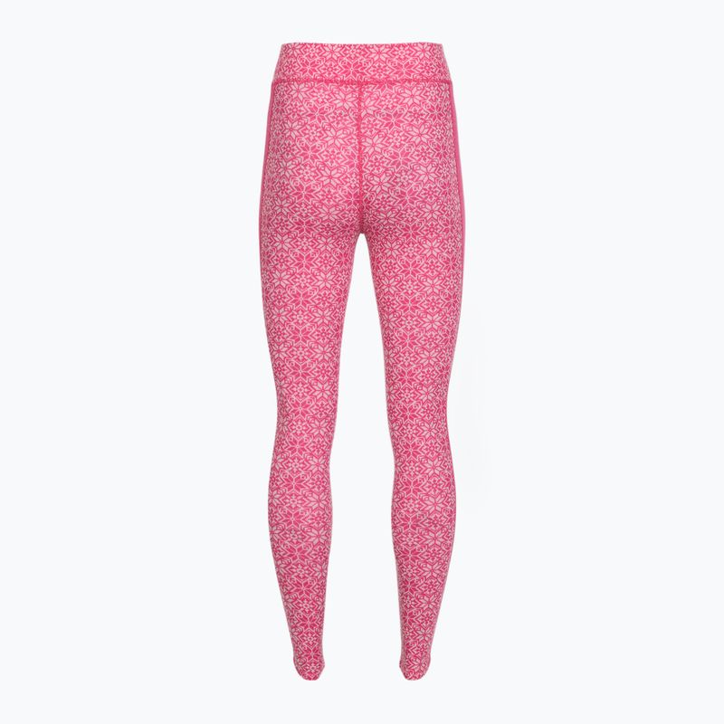Комплект термобілизни жіночий Woolcano SET1121 Pink 9