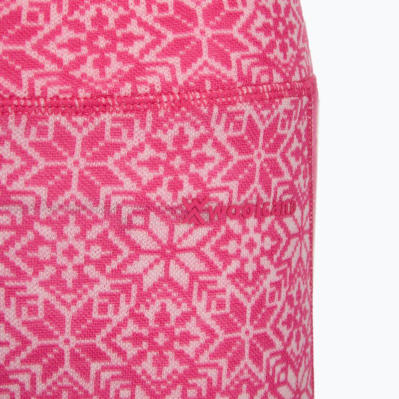 Комплект термобілизни жіночий Woolcano SET1121 Pink 10