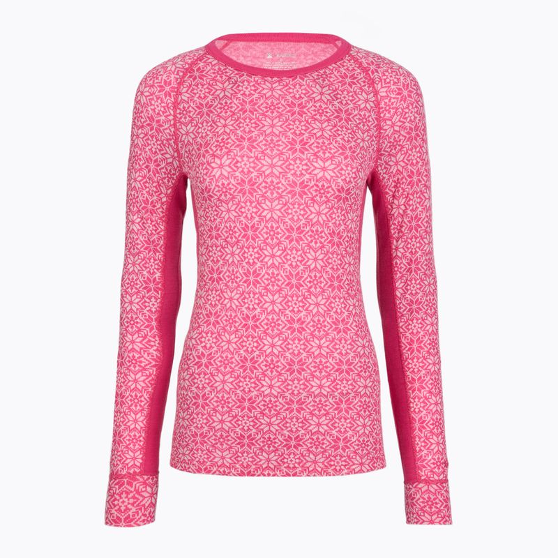 Комплект термобілизни жіночий Woolcano SET1109 Pink 3