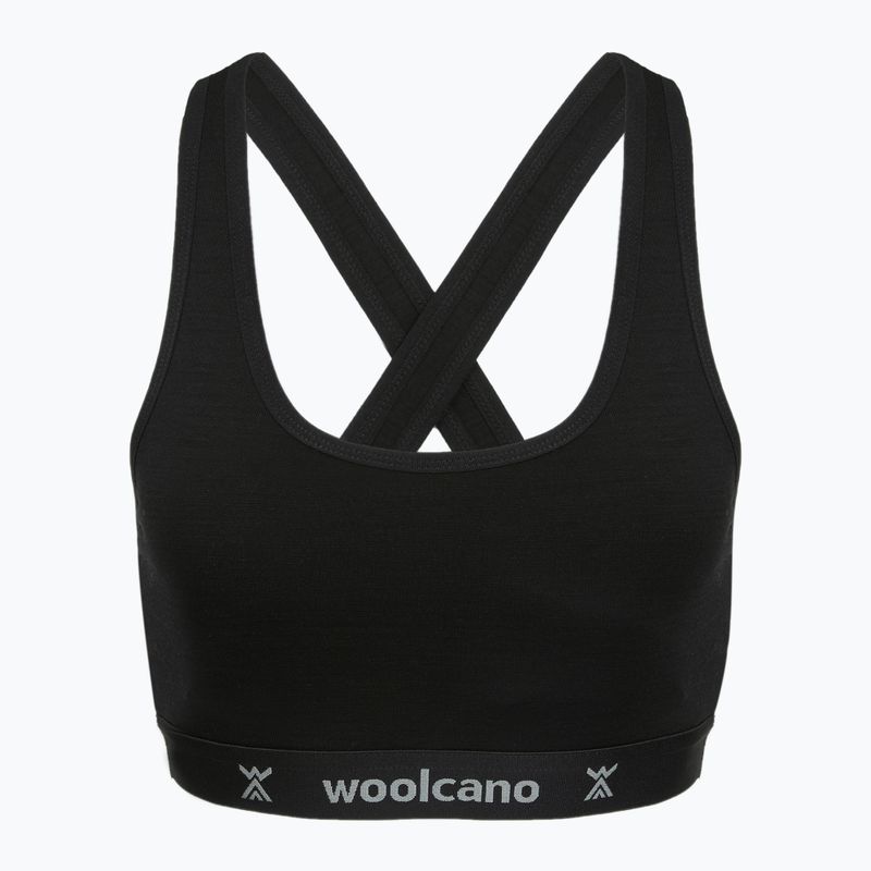 Бюстгальтер Woolcano BRA1111 Czarny