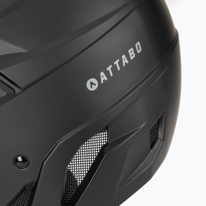 Шолом велосипедний ATTABO State 1.0 full face чорний 9