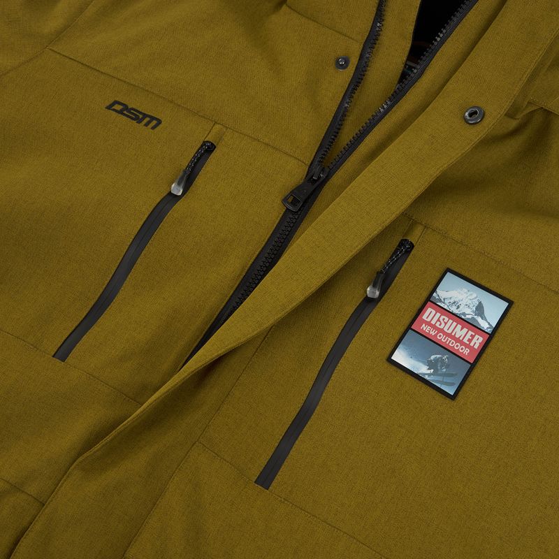 Куртка лижна чоловіча DISUMER Ryon JKT Mustard 5