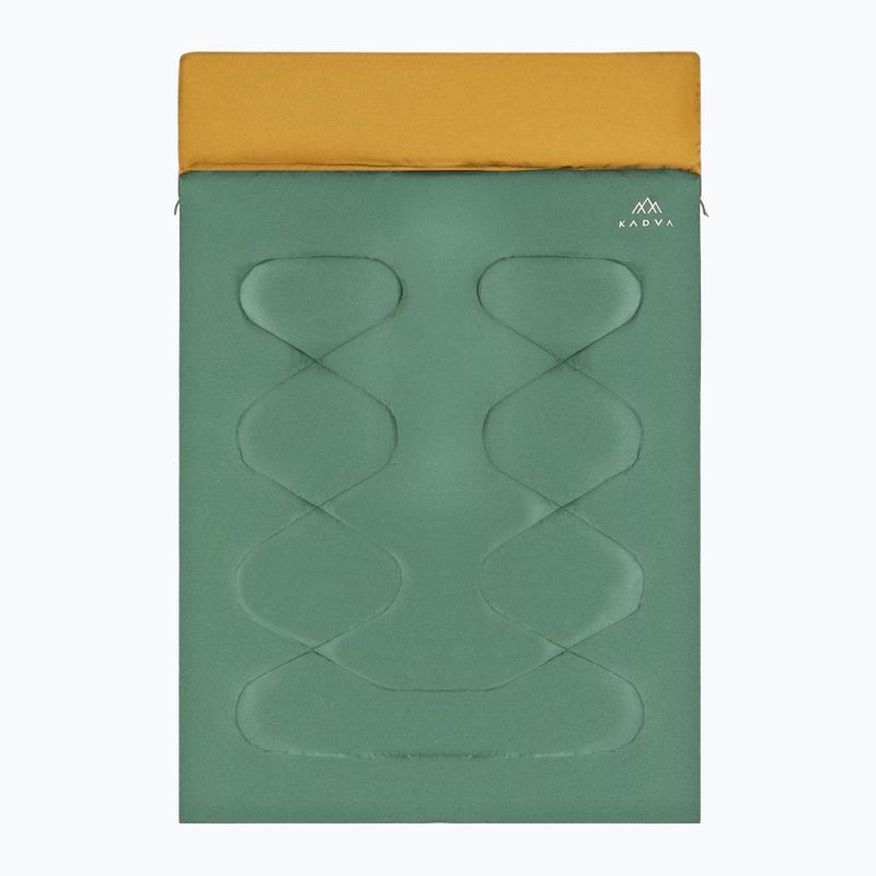 Двомісний спальний мішок KADVA Double dream green 3