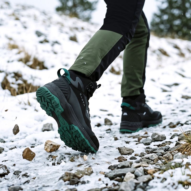 Чоловічі снігоступи KADVA ROCKY MID WP SOFTSHELL чорний 12