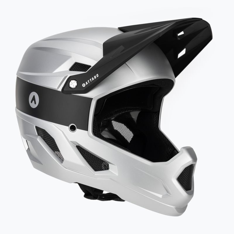 Шолом велосипедний ATTABO State 1.0 full face silver 9