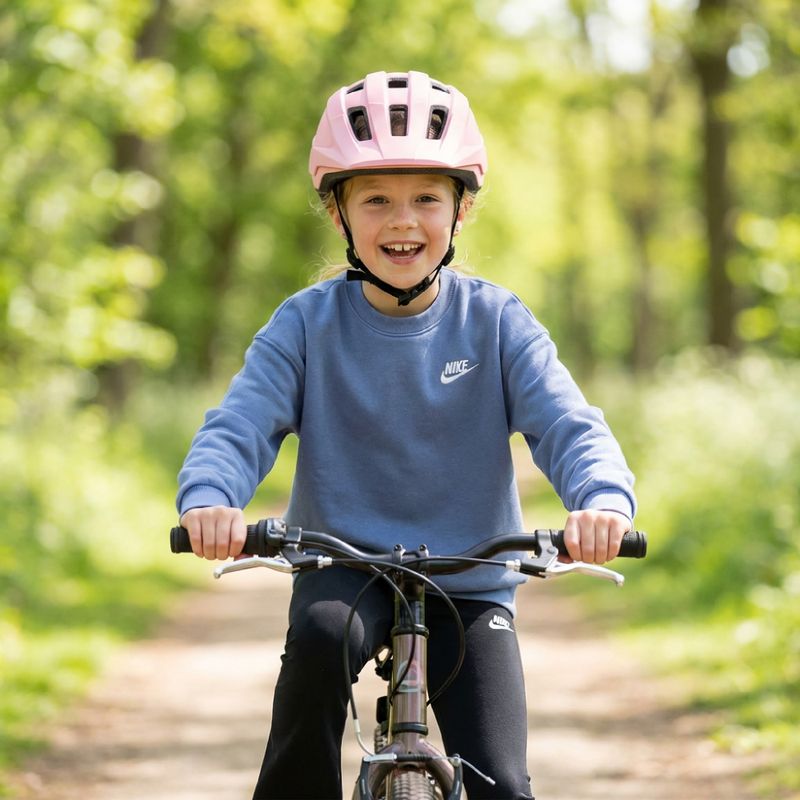 Шолом велосипедний дитячий ATTABO Khola рожевий 4