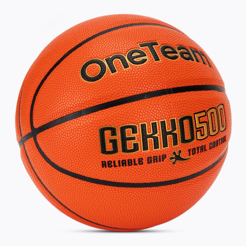 Баскетбольний м'яч OneTeam GEKKO 6 orange 2