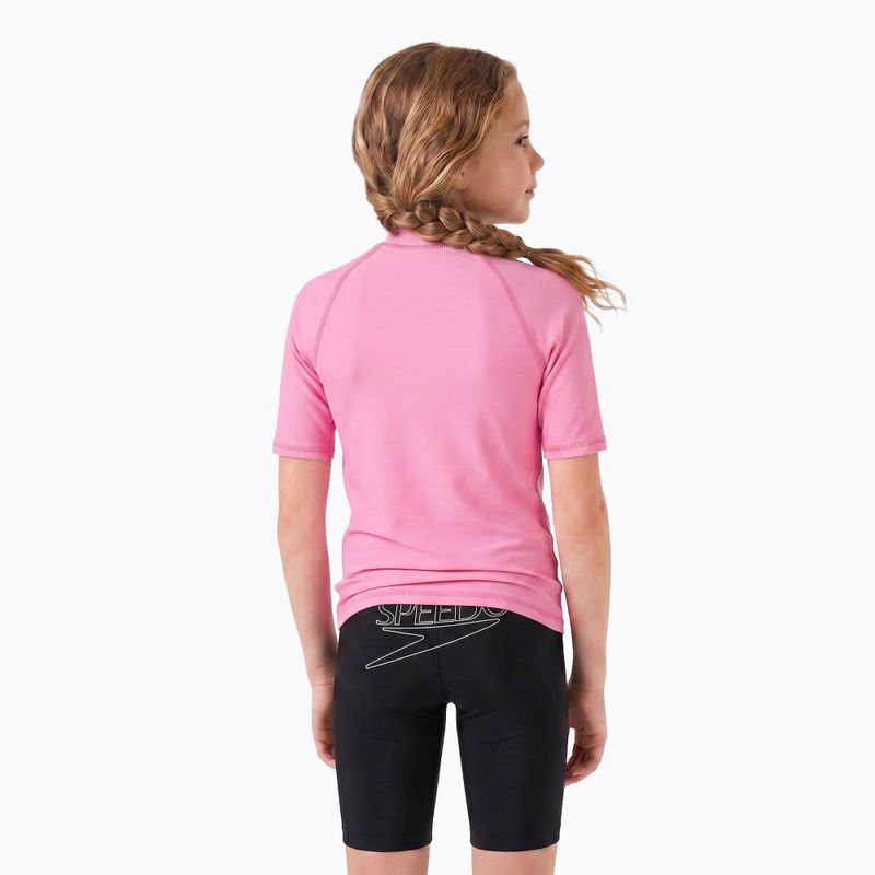 Футболка дитяча AQUASTIC Rimos UV 50+ UPF pink 2