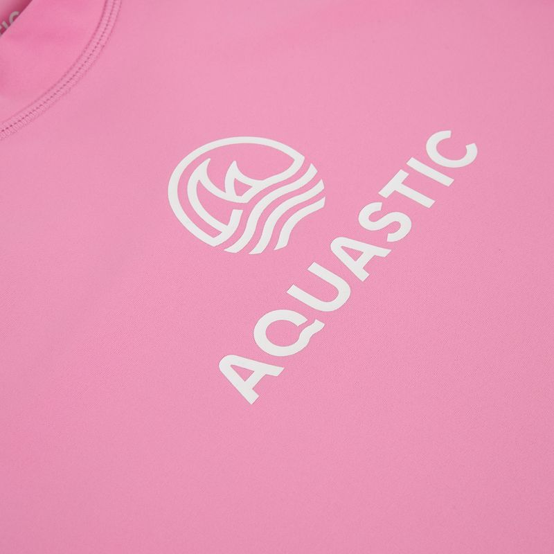 Футболка дитяча AQUASTIC Rimos UV 50+ UPF pink 3