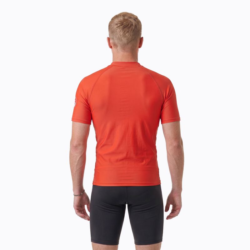 Футболка чоловіча AQUASTIC Rimos UV 50+ UPF orange 3