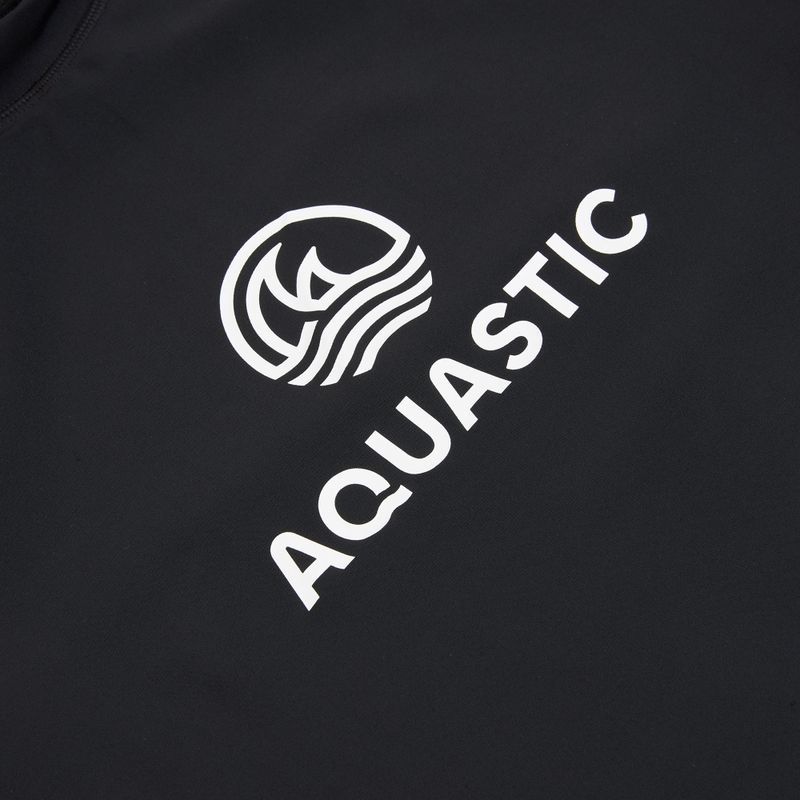 Футболка чоловіча AQUASTIC Rimos UV 50+ UPF black 4