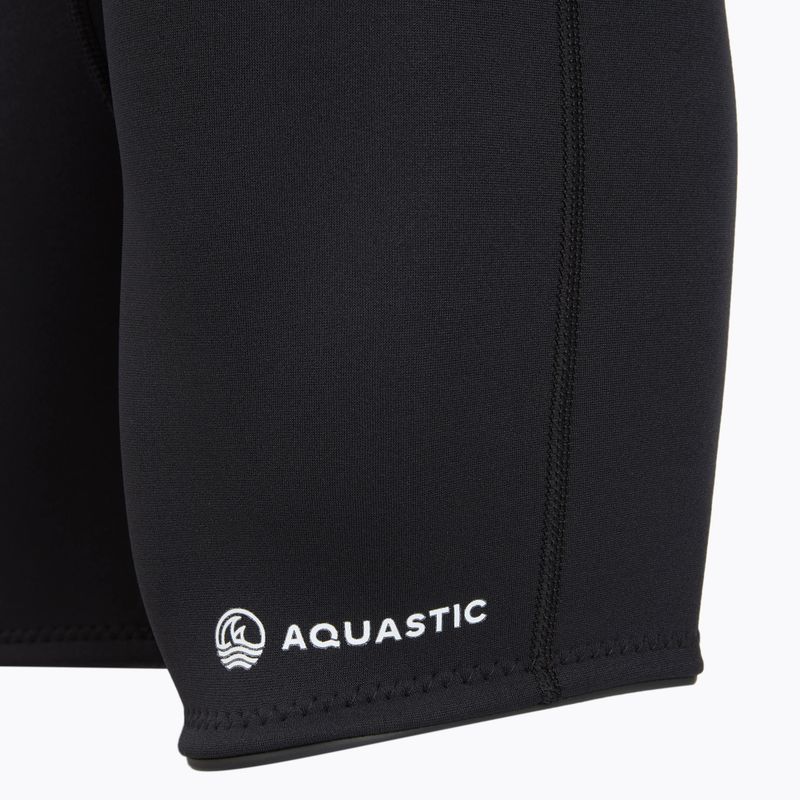 Шорти неопренові чоловічі AQUASTIC SeaFlex 2.0 mm black 6