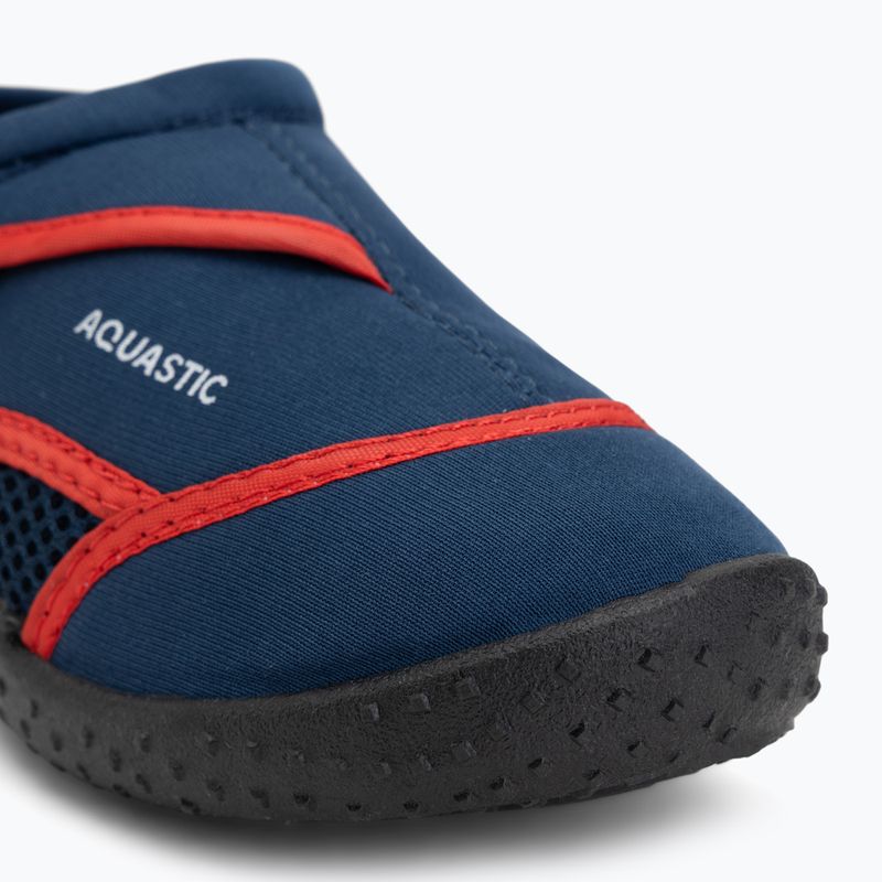 Аквашузи дитячі AQUASTIC Nino navy blue/red 7