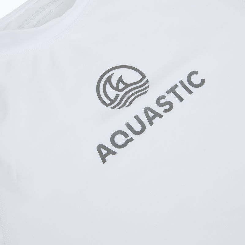 Футболка жіноча AQUASTIC Rimos WMNS UV 50+ UPF white 3
