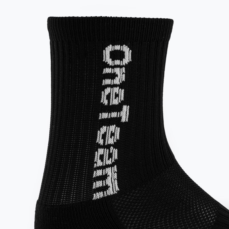 Дитячі футбольні шкарпетки OneTeam Precision Grip non-slip 2-pack black 3