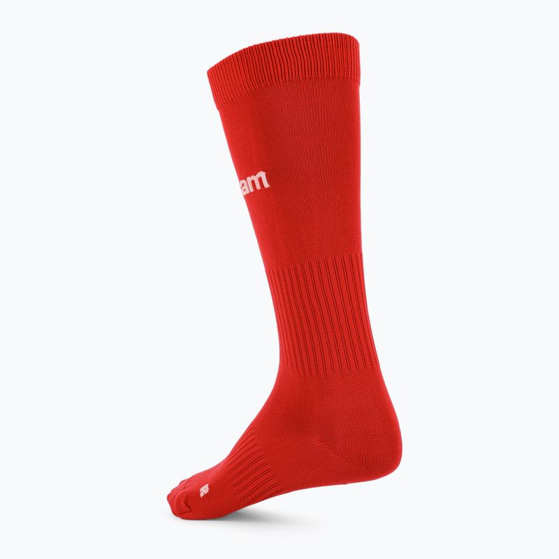 Дитячі футбольні шкарпетки OneTeam Precision football socks red 2