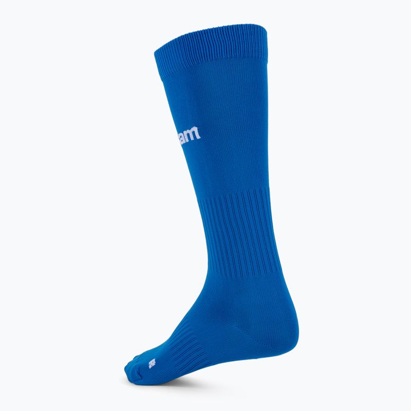 Футбольні шкарпетки OneTeam Precision football socks set 2-pack blue 2