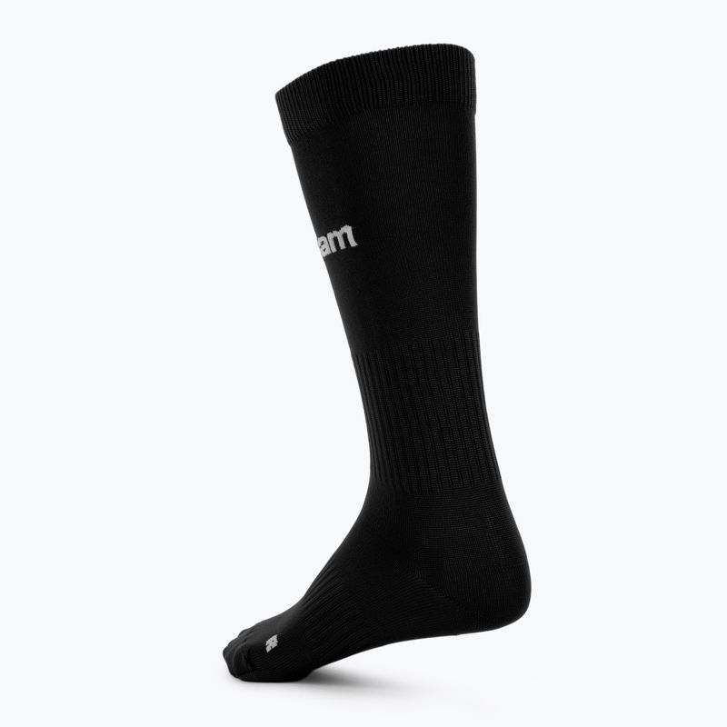 Футбольні шкарпетки OneTeam Precision football socks set 2-pack black 2