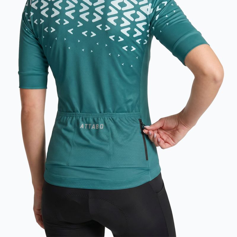 Футболка велосипедна жіноча ATTABO Tevi WMNS green 5