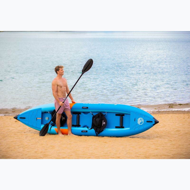 Байдарка надувна 2-місна AQUASTIC Cortez 13'5" 410 см блакитний 18