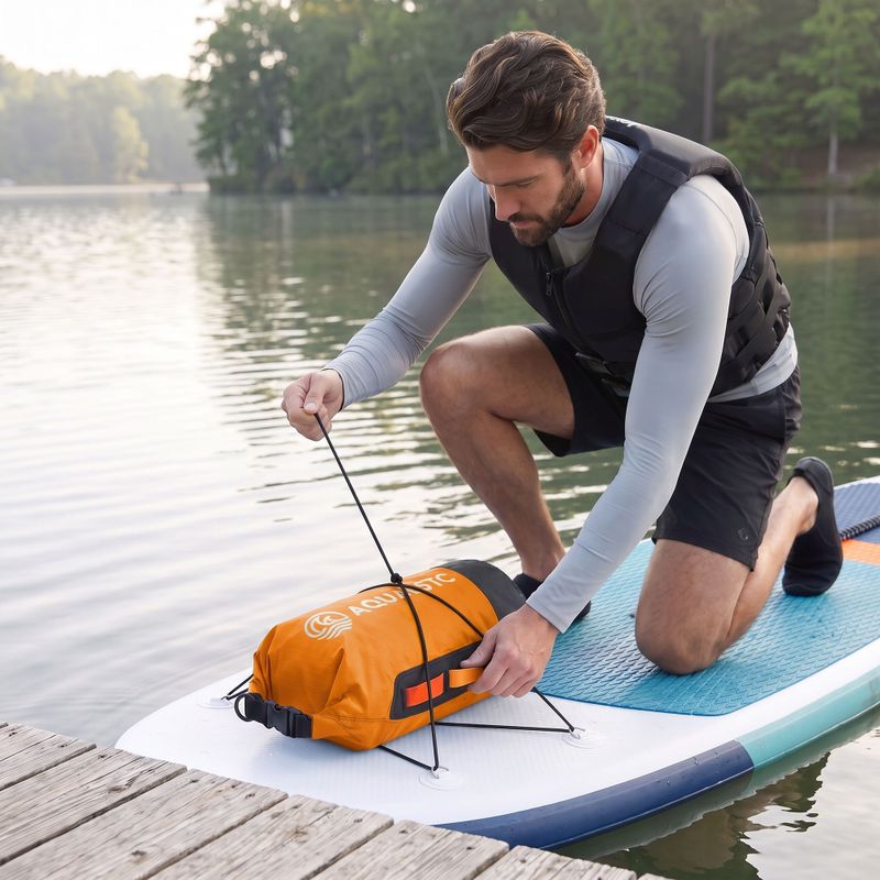 Мішок водонепроникний AQUASTIC Dry Bag 8 l Nylon/TPU orange 4