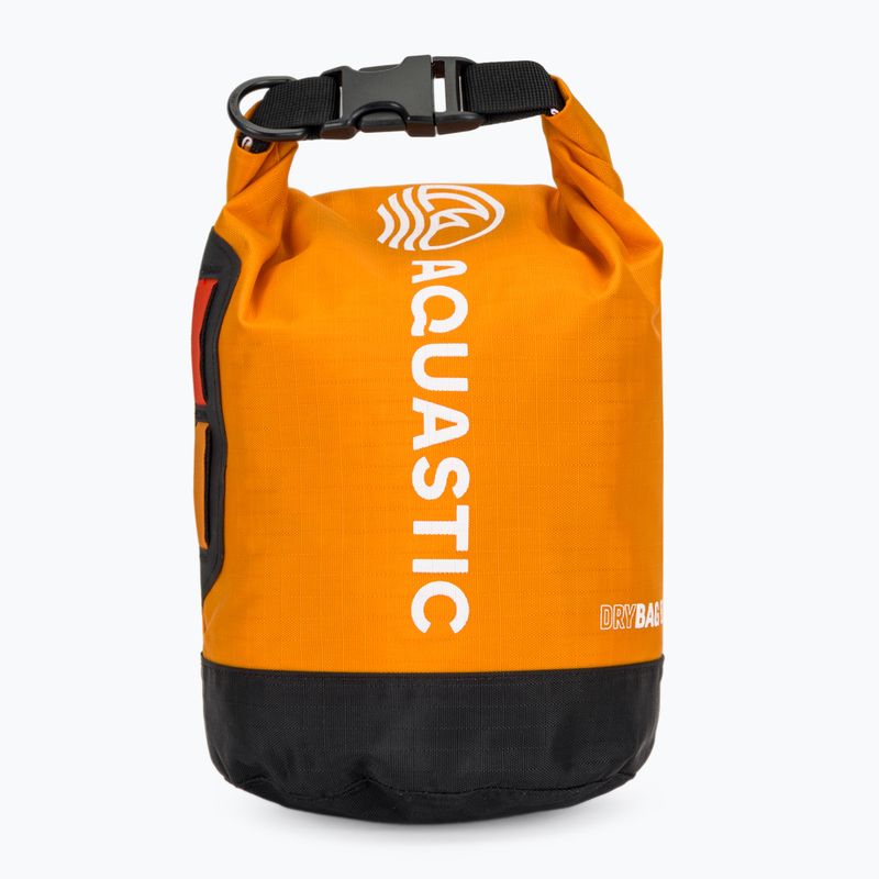 Водонепроникний мішок AQUASTIC Dry Bag 8 л Нейлон/TPU помаранчевий