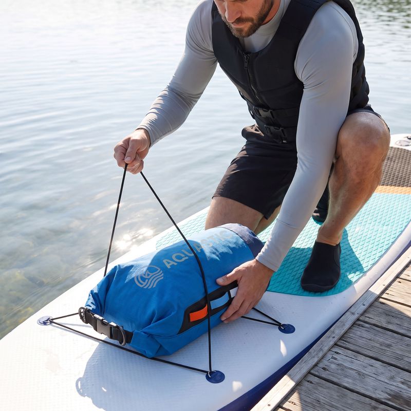 Мішок водонепроникний AQUASTIC Dry Bag 13 l Nylon/TPU blue 3
