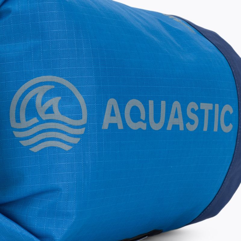 Сумка водонепроникна AQUASTIC Dry Bag 20 л блакитний 8