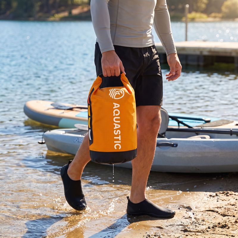 Мішок водонепроникний AQUASTIC Dry Bag 20 l Nylon/TPU orange 5
