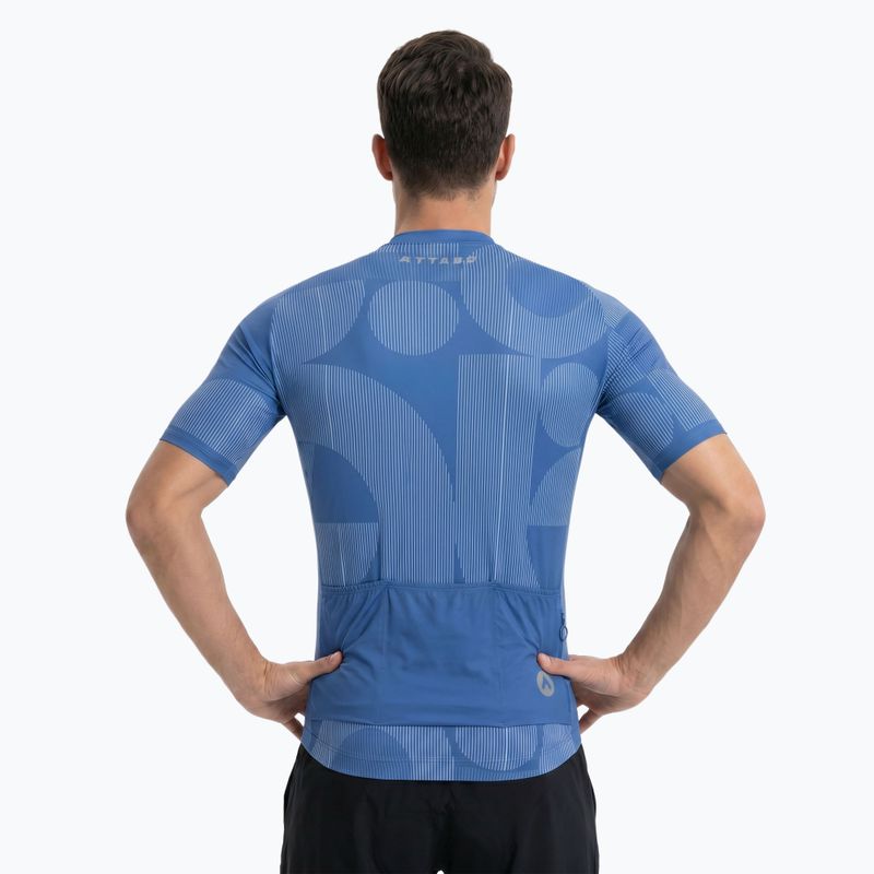 Футболка велосипедна чоловіча ATTABO Vites navy blue 2