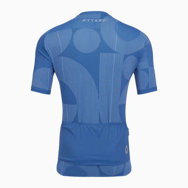 Футболка велосипедна чоловіча ATTABO Vites navy blue 2