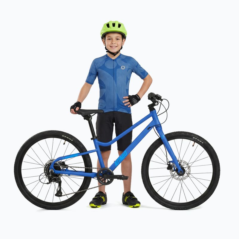 Футболка велосипедна дитяча ATTABO Vites navy blue 5