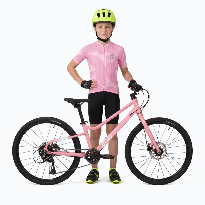 Футболка велосипедна дитяча ATTABO Vites WMNS pink 5