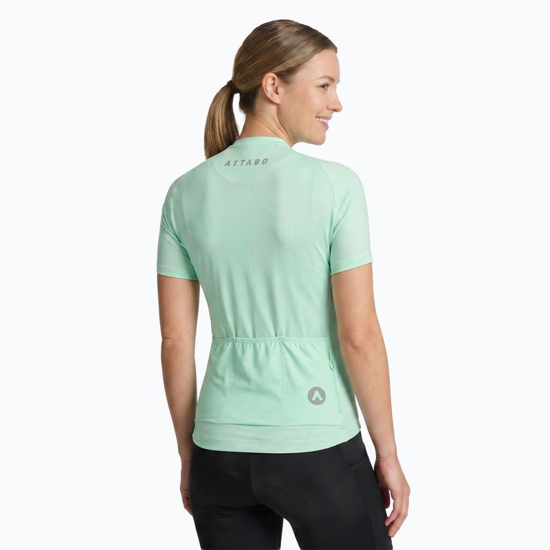Футболка велосипедна жіноча ATTABO Vites WMNS green 2