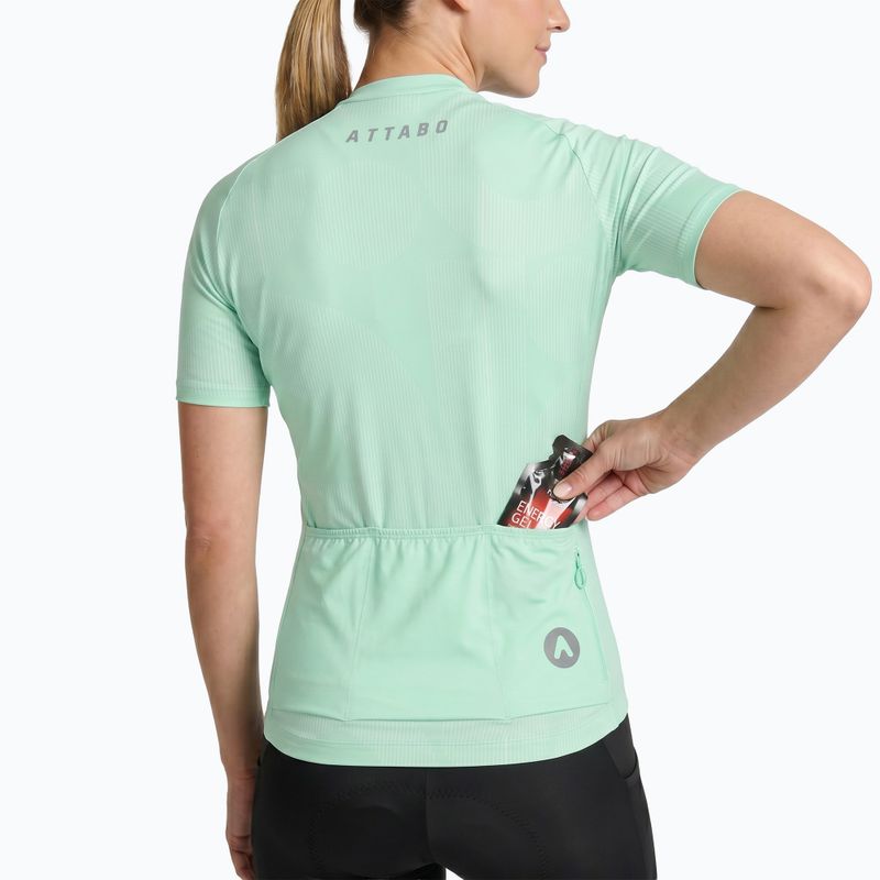 Футболка велосипедна жіноча ATTABO Vites WMNS green 3