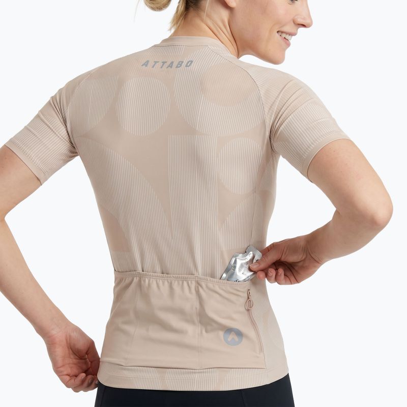 Футболка велосипедна жіноча ATTABO Vites WMNS brown 4