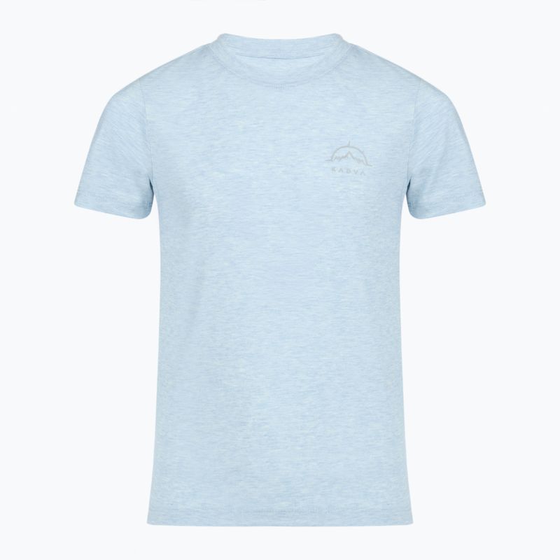 Дитяча трекінгова футболка KADVA Merivra merino blue