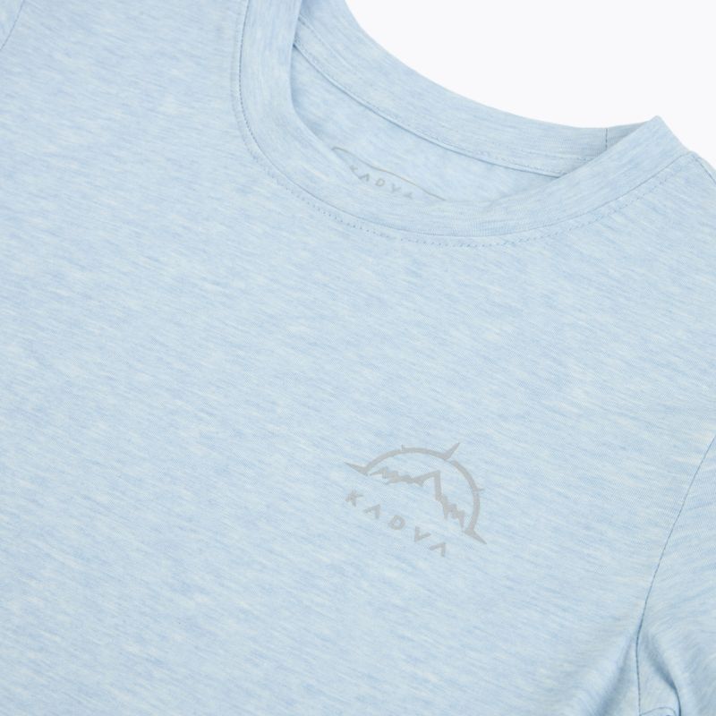 Дитяча трекінгова футболка KADVA Merivra merino blue 3