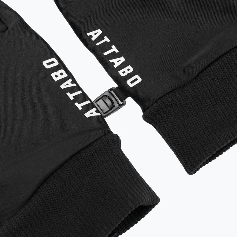 Рукавички велосипедні ATTABO LOREEF GLOVES windpfoor утеплені чорний 7