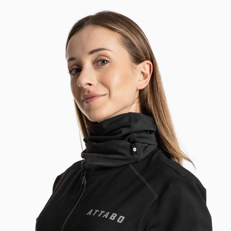 Снуд велосипедний ATTABO LOREEF MULTIFUNCTIONAL BAND утеплений чорний 5
