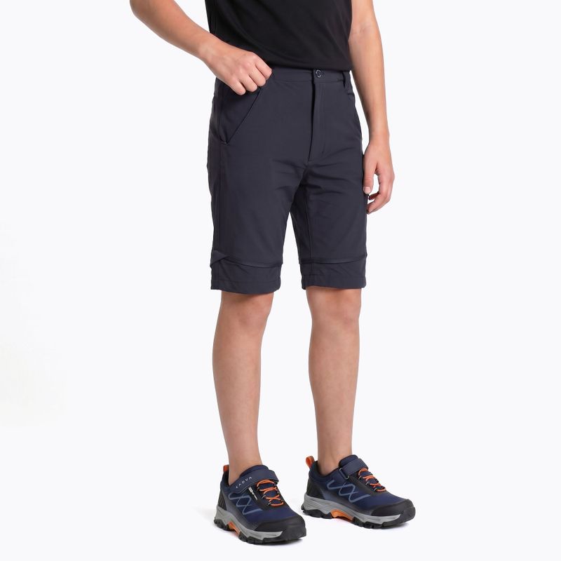 Дитячі трекінгові штани KADVA BaseMove 2in1 detachable leg navy blue 4