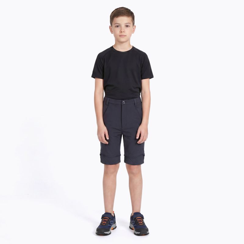 Дитячі трекінгові штани KADVA BaseMove 2in1 detachable leg navy blue 6