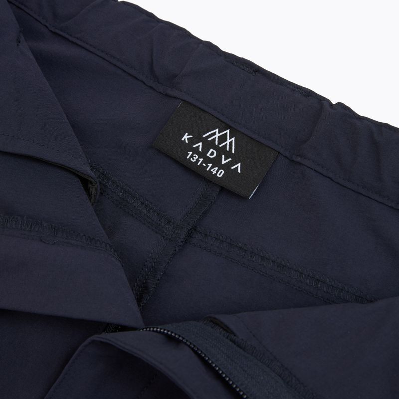 Дитячі трекінгові штани KADVA BaseMove 2in1 detachable leg navy blue 8