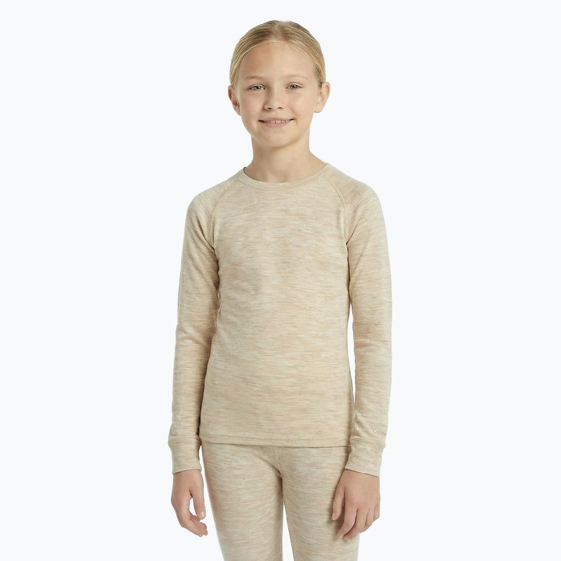 Комплект дитячої термоактивної білизни WOOLCANO Merino SET0683 beige 5