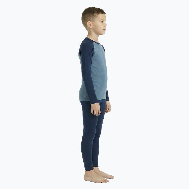 Комплект дитячої термоактивної білизни WOOLCANO Merino SET0982 blue 2