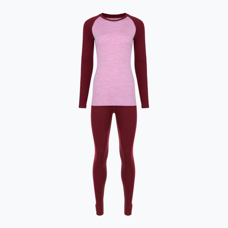 Комплект жіночої термоактивної білизни WOOLCANO Merino SET0980 purple 9