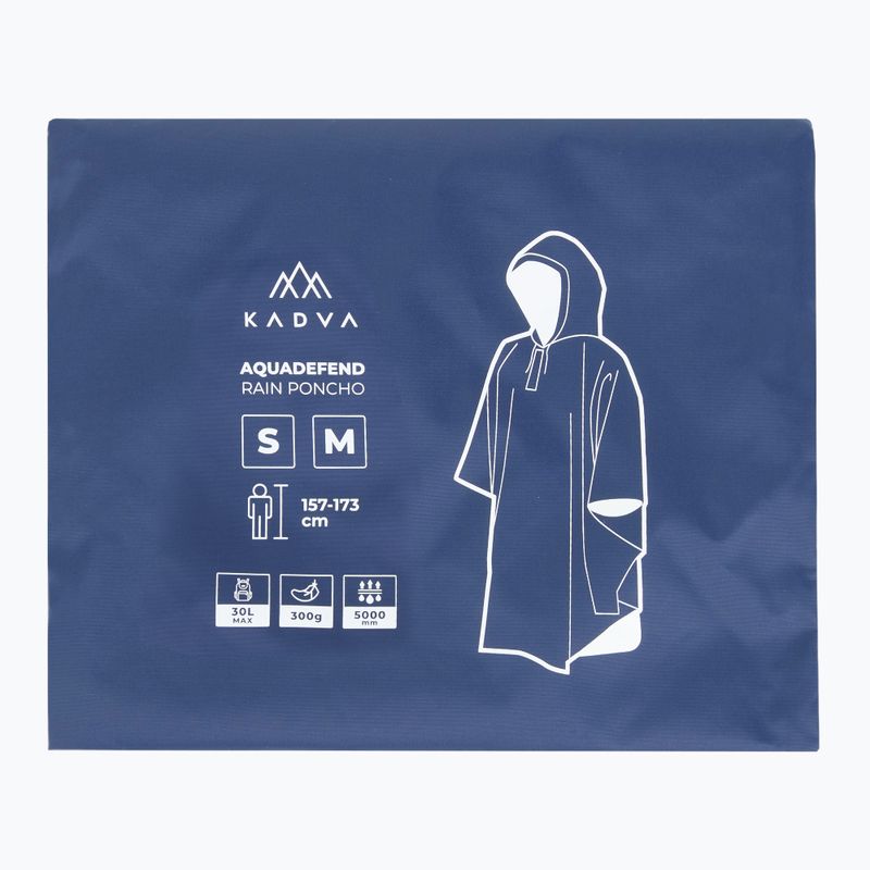 Накидка дощовик KADVA AquaDefend мембрана 5000 синій 16