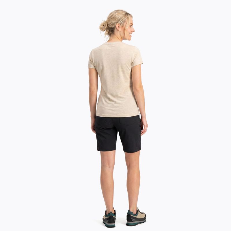 Футболка трекінгова жіноча KADVA Merivra merino beige 2