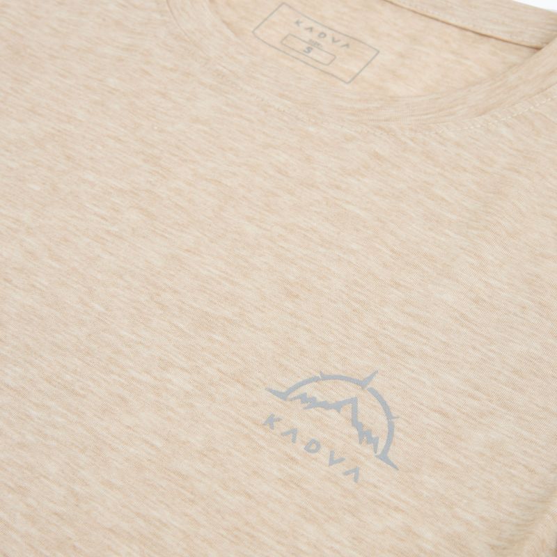 Футболка трекінгова жіноча KADVA Merivra merino beige 3