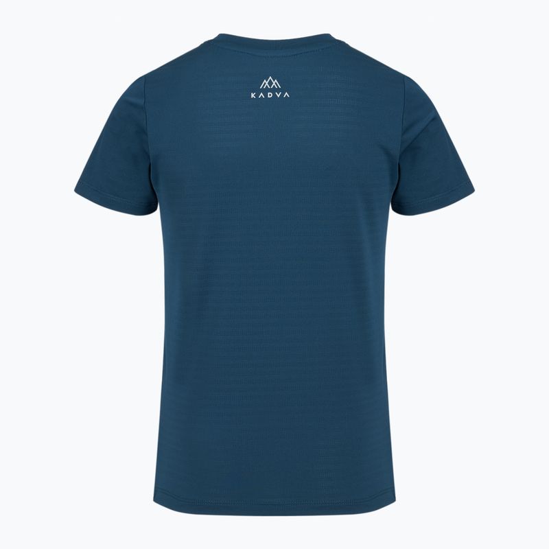 Дитяча трекінгова футболка KADVA TrailCore breathable navy blue 8
